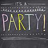 Party Chalk - Invite