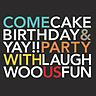 Birthday Words Invite - Invite