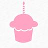 Cupcake Birthday Girl - Invite